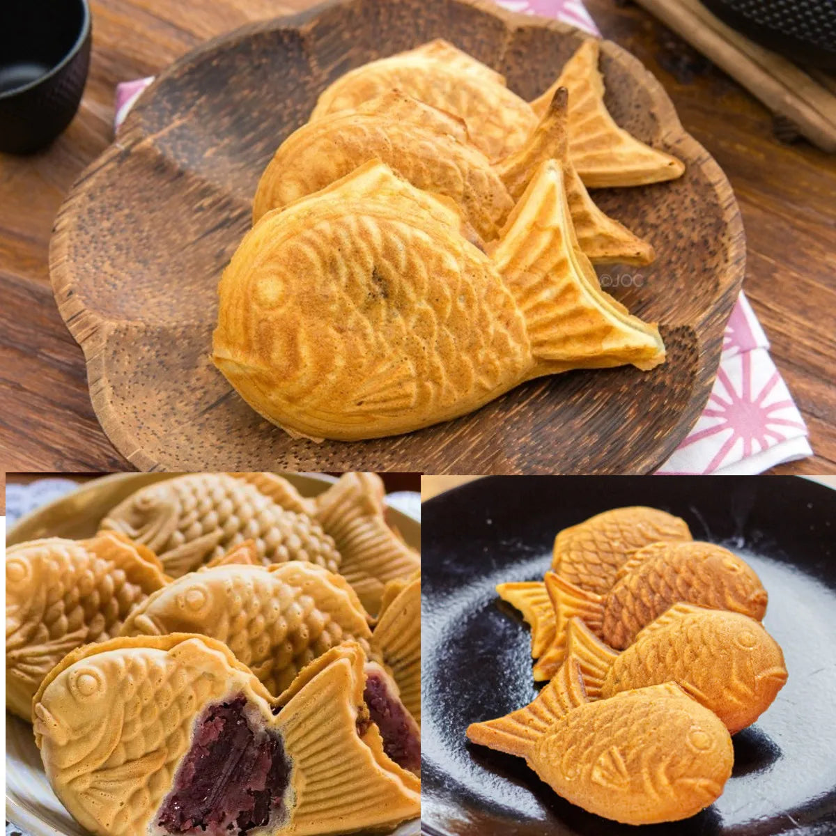 Fish Shaped Waffle Pan Maker Non-stick Buscuit Cake Bake Bakeware